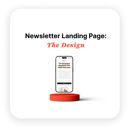 Newsletter Landing Page